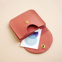 leather wallet Voyage - BIO Salmon