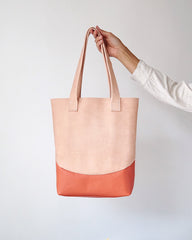 leather shopper Mare - Renske Versluijs