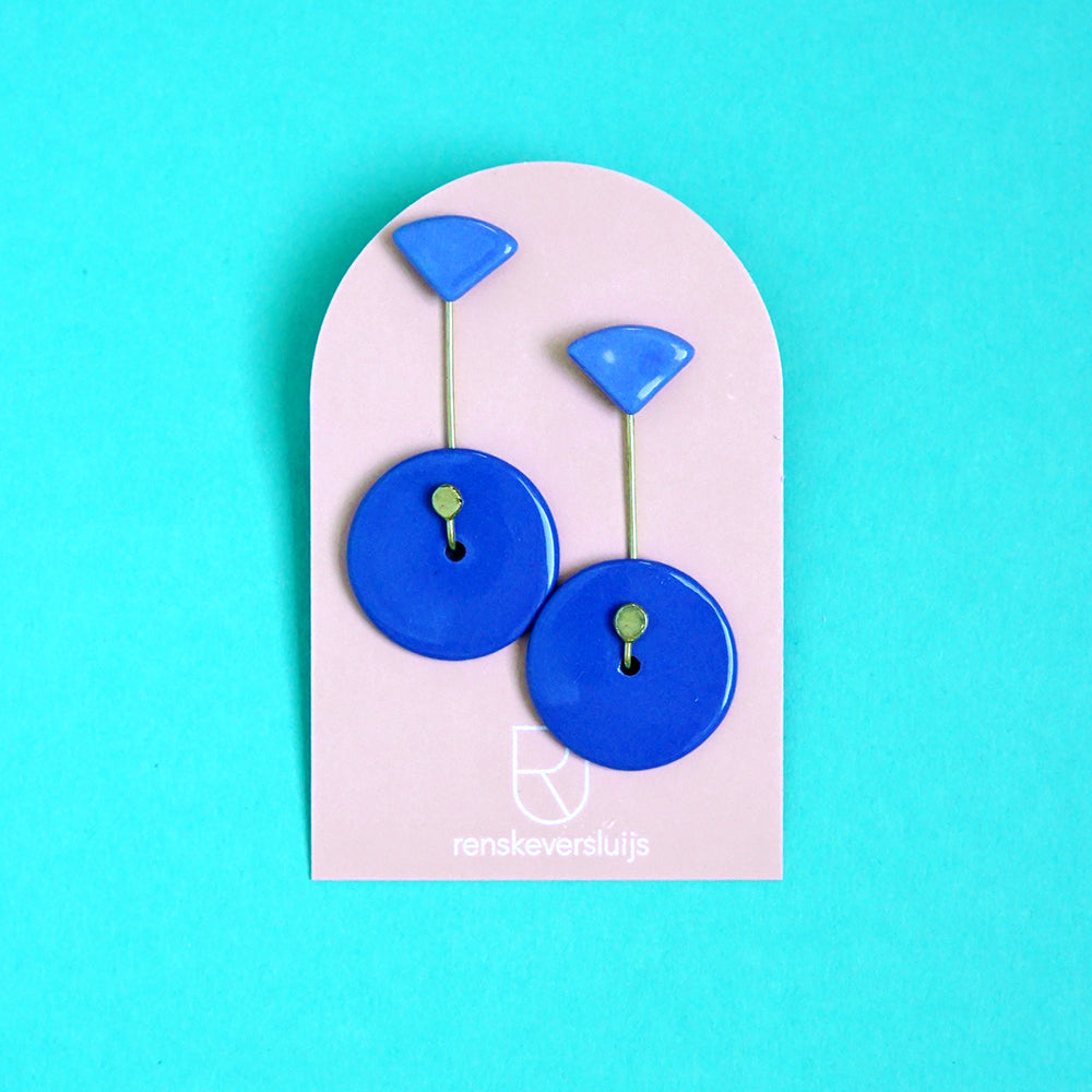 porcelain earrings Fête - Renske Versluijs