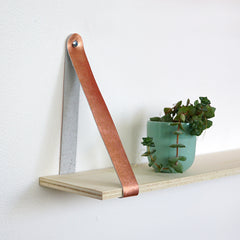 Renske Versluijs - leather straps copper