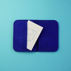 card sleeve bio kobalt - renske versluijs