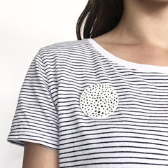 porcelain brooch dots - renskeversluijs