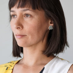 Renske Versluijs - Porcelain earrings Play dots