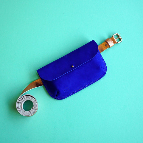 Renske Versluijs - leather belt with bag
