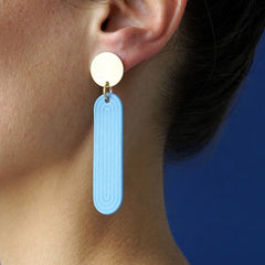 porcelain earrings Yuki