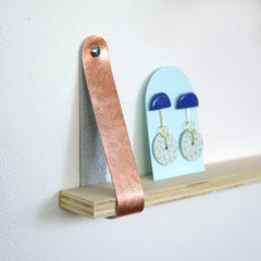 Renske Versluijs - leather straps copper