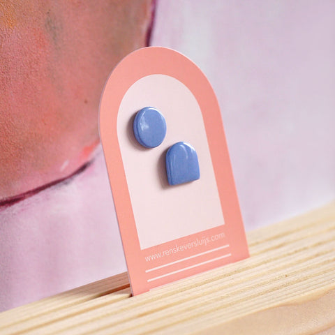 Renske Versluijs - porcelain earrings Play ocean