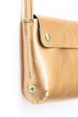 small leather handbag copper - renskeversluijs