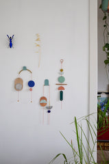 porcelain wall jewelry ‘les formes’