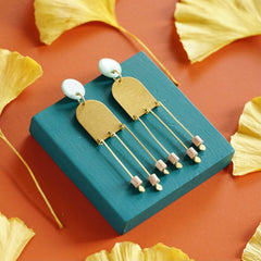 Porcelain earrings 'l’orient'