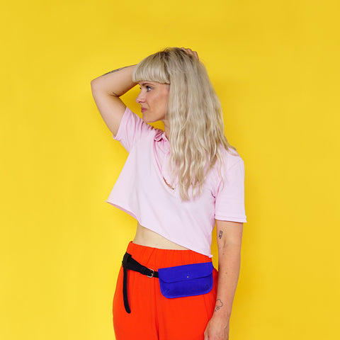fanny pack - model Carlien Peijsel, design & picture Renske Versluijs