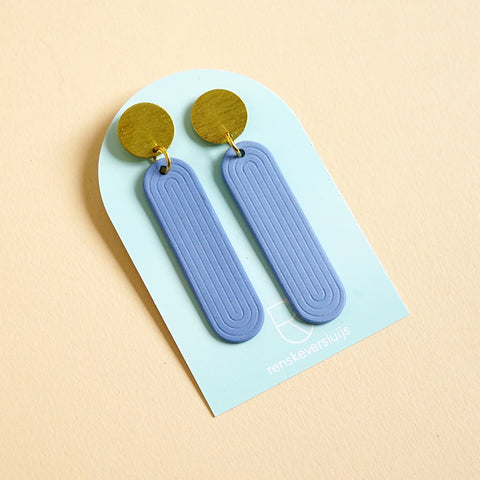 Porcelain earrings Yuki