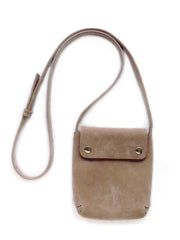 small handbag taupe - renskeversluijs